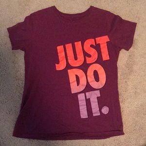 Nike just do it tee